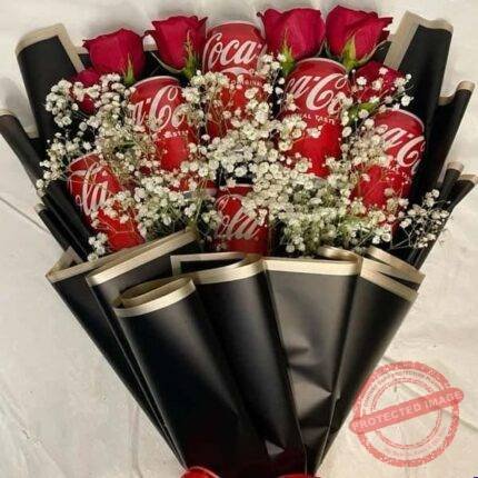 Bouquet for Coke Lovers gift delivery in Pakistan