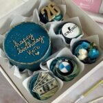 Cake with Cupcakes for Him gift delivery in Pakistan