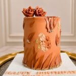 Brown Theme Designer Cake gift delivery in Lahore