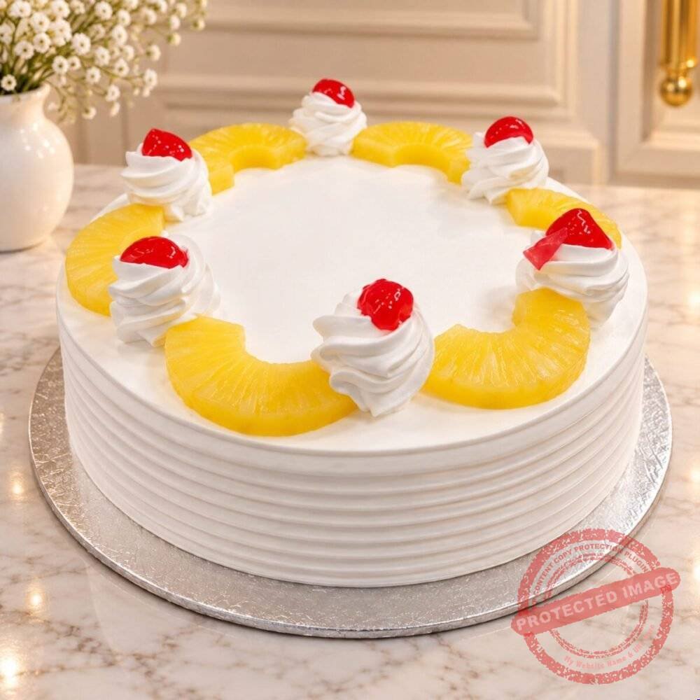 Pineapple Regular Cake Pineapple Regular Cake gift by The Inn in Faisalabad