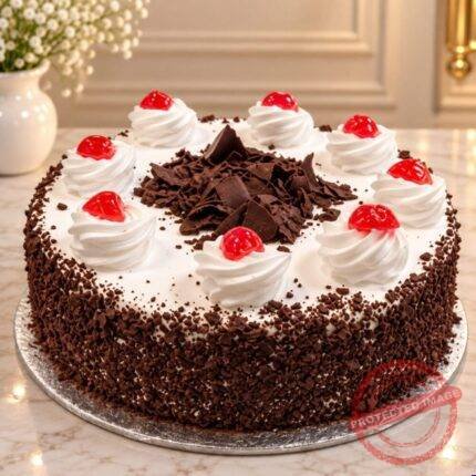 Black Forest Regular Cake gift delivery in Faisalabad