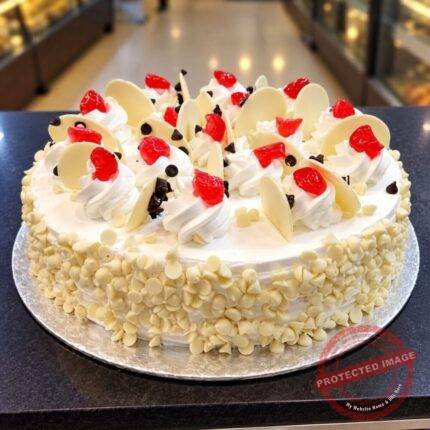 White Forest Cake gift delivery in Faisalabad