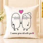 Grow Old with You Cushion by Cushions