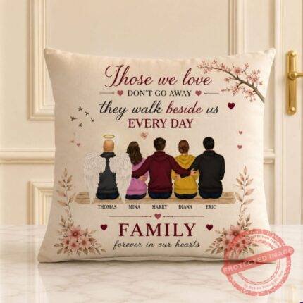 Love Family Cushion by Cushions