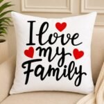 I Love My Family Cushion gift delivery in Pakistan