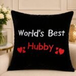 Best Hubby Cushion gift delivery in Pakistan