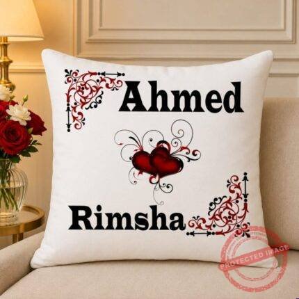 Personalize Cushion Name gift delivery in Pakistan