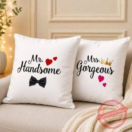 Mr & Mrs Cushions for Birthday