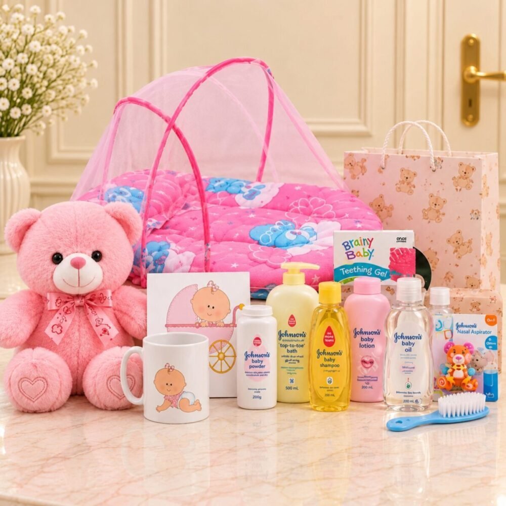 New Born Baby Girl Deal 3 New Born Baby Girl Deal 3 gift delivery in Pakistan