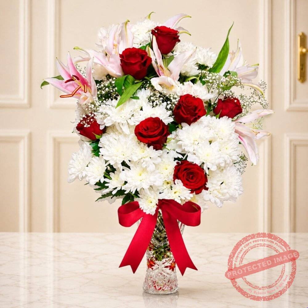 Eternal Embrace flower arrangement in Lahore Eternal Embrace flower arrangement in Lahore