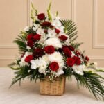 Mix Imported Flowers Basket gift delivery in Pakistan