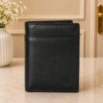 Black 100% Leather Wallet gift delivery in Pakistan