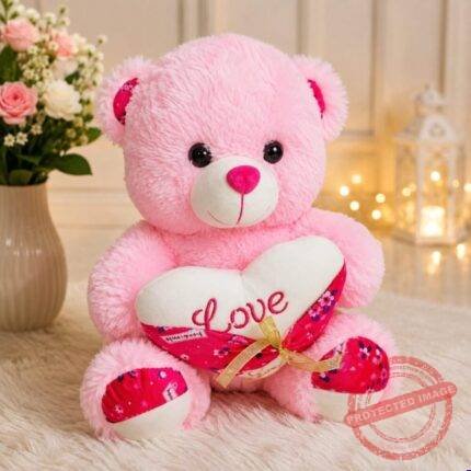 Love Cute Teddy Bear Size 12 Inch gift delivery in Pakistan