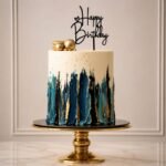 Blue Theme Cake gift delivery in Lahore