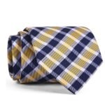 Golden Check Tie gift delivery in Pakistan