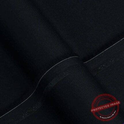 Brazil – Black Cotton Unstitched Kameez Shalwar Fabric gift delivery in Pakistan