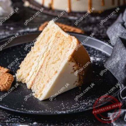 Lotus Cake from Delizia gift delivery in Karachi