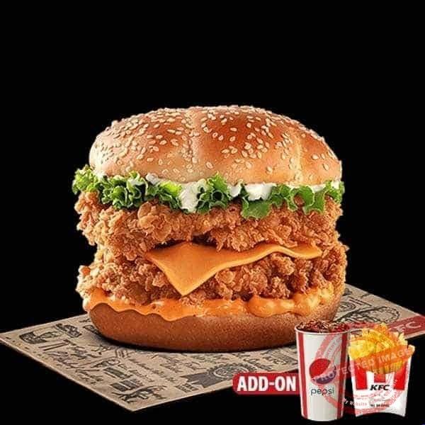Mighty Zinger Combo by KFC Mighty Zinger from KFC (2 Persons) gift