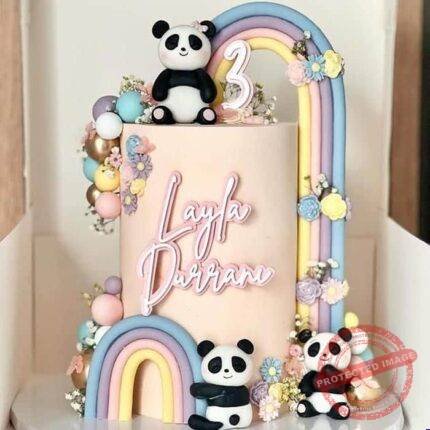 Panda Cake by O’Clock in Lahore