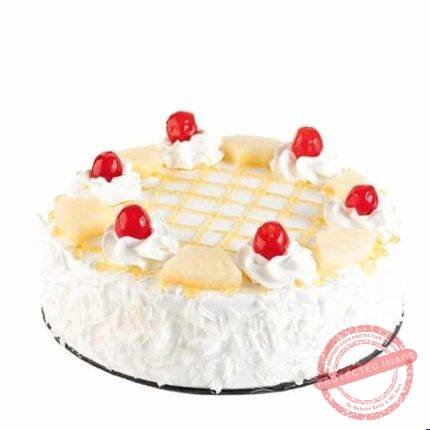 Pineapple Sponge Cake gift delivery in Pakistan