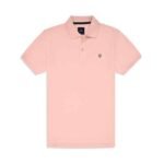 Base Pink Plain Pique Polo Shirt fashion gift by Father’s Day for Fathers Day