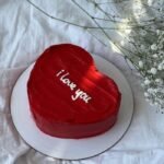 Heart Shape Chocolate Cake by O’Clock for Valentines Day
