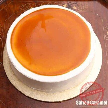 Salted Caramel Crunch Cake gift delivery in Multan