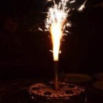 1 Sparkling Candle gift delivery in Pakistan