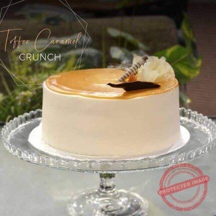Toffee Caramel Crunch Cake gift delivery in Faisalabad